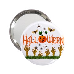 Halloween 2 25  Handbag Mirrors by Valentinaart