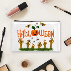 Halloween Cosmetic Bag (medium)  by Valentinaart