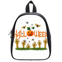 Halloween School Bag (small) by Valentinaart