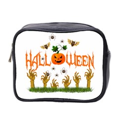 Halloween Mini Toiletries Bag 2-side by Valentinaart