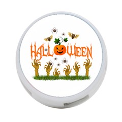 Halloween 4-port Usb Hub (one Side) by Valentinaart