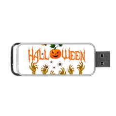 Halloween Portable Usb Flash (two Sides) by Valentinaart