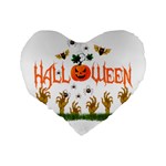 Halloween Standard 16  Premium Heart Shape Cushions Back