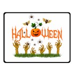 Halloween Double Sided Fleece Blanket (Small)  45 x34  Blanket Front