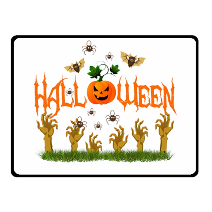 Halloween Double Sided Fleece Blanket (Small) 