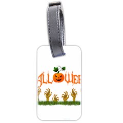 Halloween Luggage Tags (two Sides) by Valentinaart