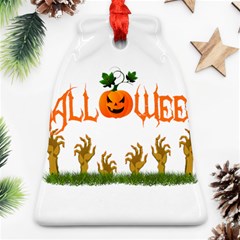 Halloween Bell Ornament (two Sides) by Valentinaart