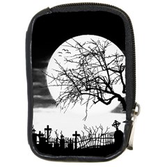 Halloween Landscape Compact Camera Cases by Valentinaart