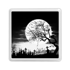 Halloween Landscape Memory Card Reader (square)  by Valentinaart