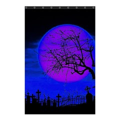 Halloween Landscape Shower Curtain 48  X 72  (small)  by Valentinaart