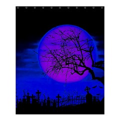 Halloween Landscape Shower Curtain 60  X 72  (medium)  by Valentinaart