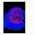 Halloween landscape Small Garden Flag (Two Sides) Back