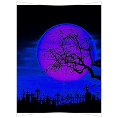 Halloween Landscape Back Support Cushion