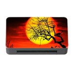 Halloween landscape Memory Card Reader with CF Front