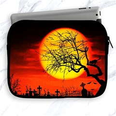 Halloween Landscape Apple Ipad 2/3/4 Zipper Cases by Valentinaart