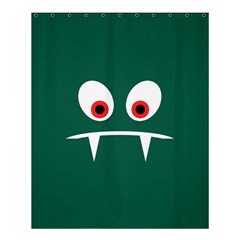 Angry Monster Shower Curtain 60  X 72  (medium)  by linceazul