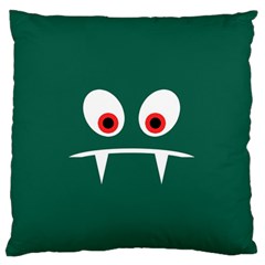 Angry Monster Standard Flano Cushion Case (two Sides) by linceazul