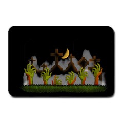 Halloween Zombie Hands Plate Mats by Valentinaart