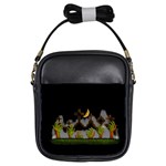 Halloween Zombie Hands Girls Sling Bags Front