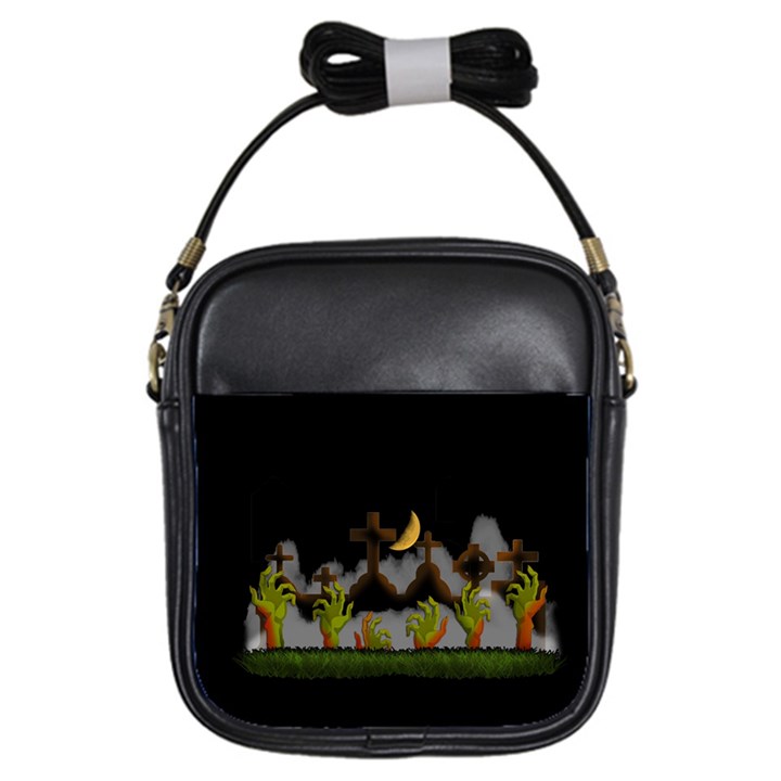 Halloween Zombie Hands Girls Sling Bags