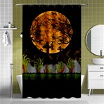 Halloween Zombie Hands Shower Curtain 48  x 72  (Small)  Curtain(48  X 72 ) - 42.18 x64.8  Curtain(48  X 72 )