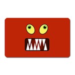 Funny Monster Face Magnet (Rectangular) Front