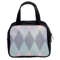 Modern Argyle Classic Handbags (2 Sides) by CedarandVine