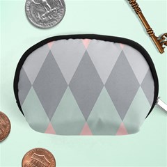 Modern Argyle Accessory Pouches (medium)  by CedarandVine