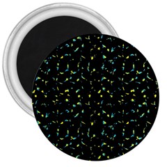 Splatter Abstract Dark Pattern 3  Magnets by dflcprints