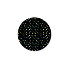 Splatter Abstract Dark Pattern Golf Ball Marker (10 Pack) by dflcprints