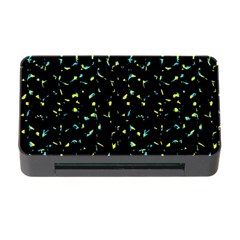 Splatter Abstract Dark Pattern Memory Card Reader With Cf by dflcprints