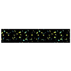 Splatter Abstract Dark Pattern Flano Scarf (small) by dflcprints