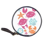 Animals Sea Flower Tropical Crab Classic 20-CD Wallets Front