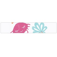 Animals Sea Flower Tropical Crab Flano Scarf (large) by Mariart