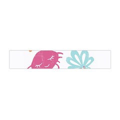 Animals Sea Flower Tropical Crab Flano Scarf (mini)