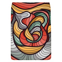 Beautiful Pattern Background Wave Chevron Waves Line Rainbow Art Flap Covers (l)  by Mariart