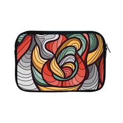 Beautiful Pattern Background Wave Chevron Waves Line Rainbow Art Apple Ipad Mini Zipper Cases