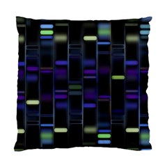 Biostatistics Line Blue Standard Cushion Case (two Sides)