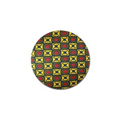 African Textiles Patterns Golf Ball Marker (4 Pack) by Mariart