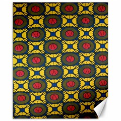 African Textiles Patterns Canvas 16  X 20  