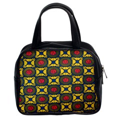 African Textiles Patterns Classic Handbags (2 Sides) by Mariart