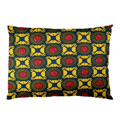 African Textiles Patterns Pillow Case by Mariart