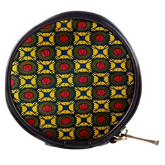 African Textiles Patterns Mini Makeup Bags