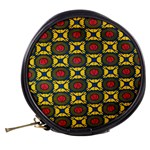 African Textiles Patterns Mini Makeup Bags Back