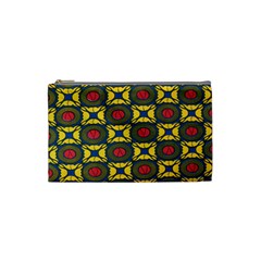 African Textiles Patterns Cosmetic Bag (small) 