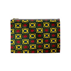 African Textiles Patterns Cosmetic Bag (medium)  by Mariart