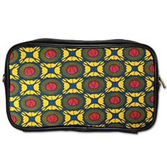 African Textiles Patterns Toiletries Bags