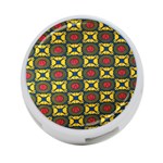 African Textiles Patterns 4-Port USB Hub (Two Sides)  Front