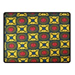 African Textiles Patterns Fleece Blanket (Small) 50 x40  Blanket Front