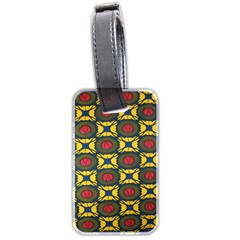 African Textiles Patterns Luggage Tags (two Sides) by Mariart